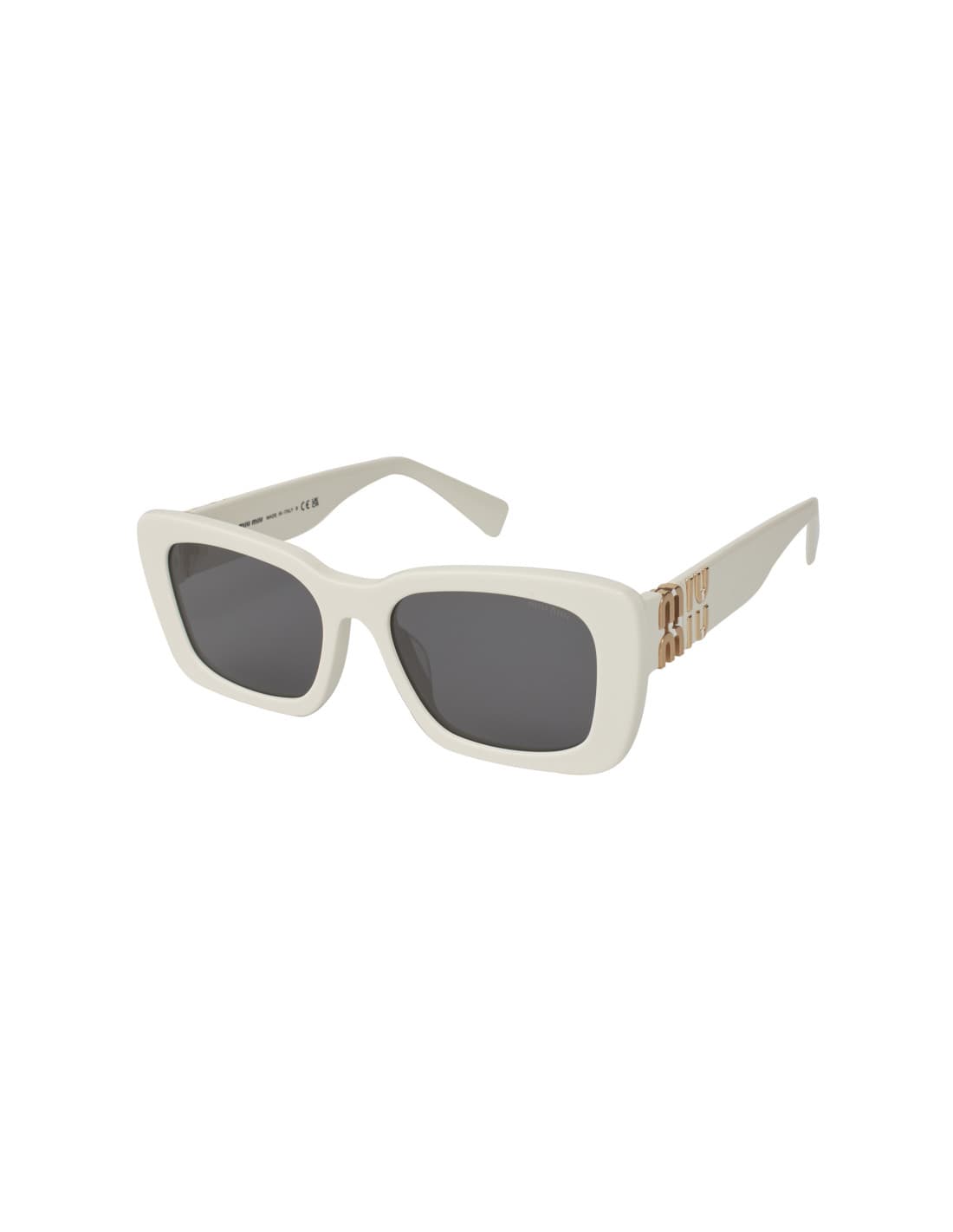 Miu Miu 5s0 Square Shape Gray White MU 07YS 142