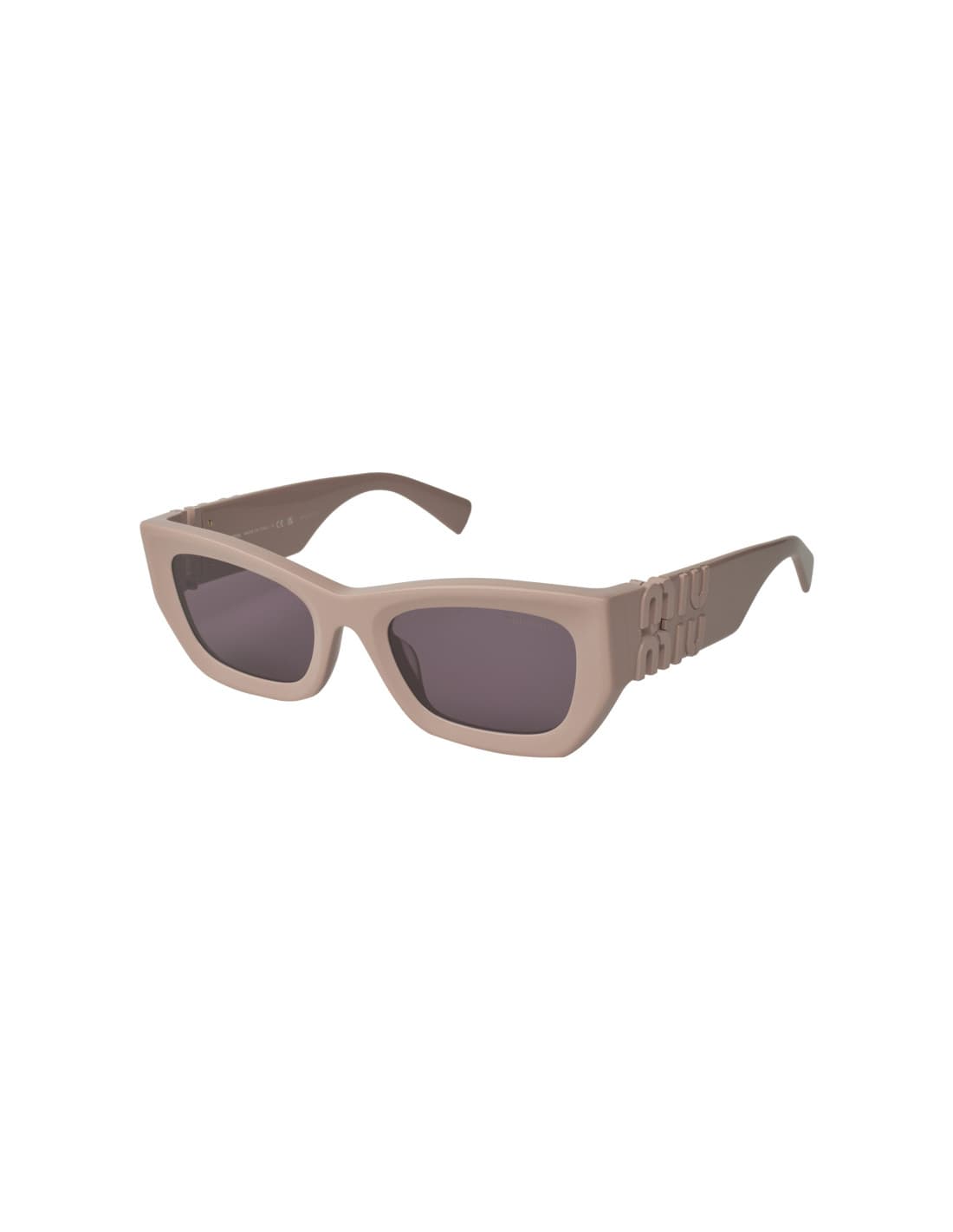 Miu Miu 6x1 Square Shape Pink Beige MU 09WS 17C