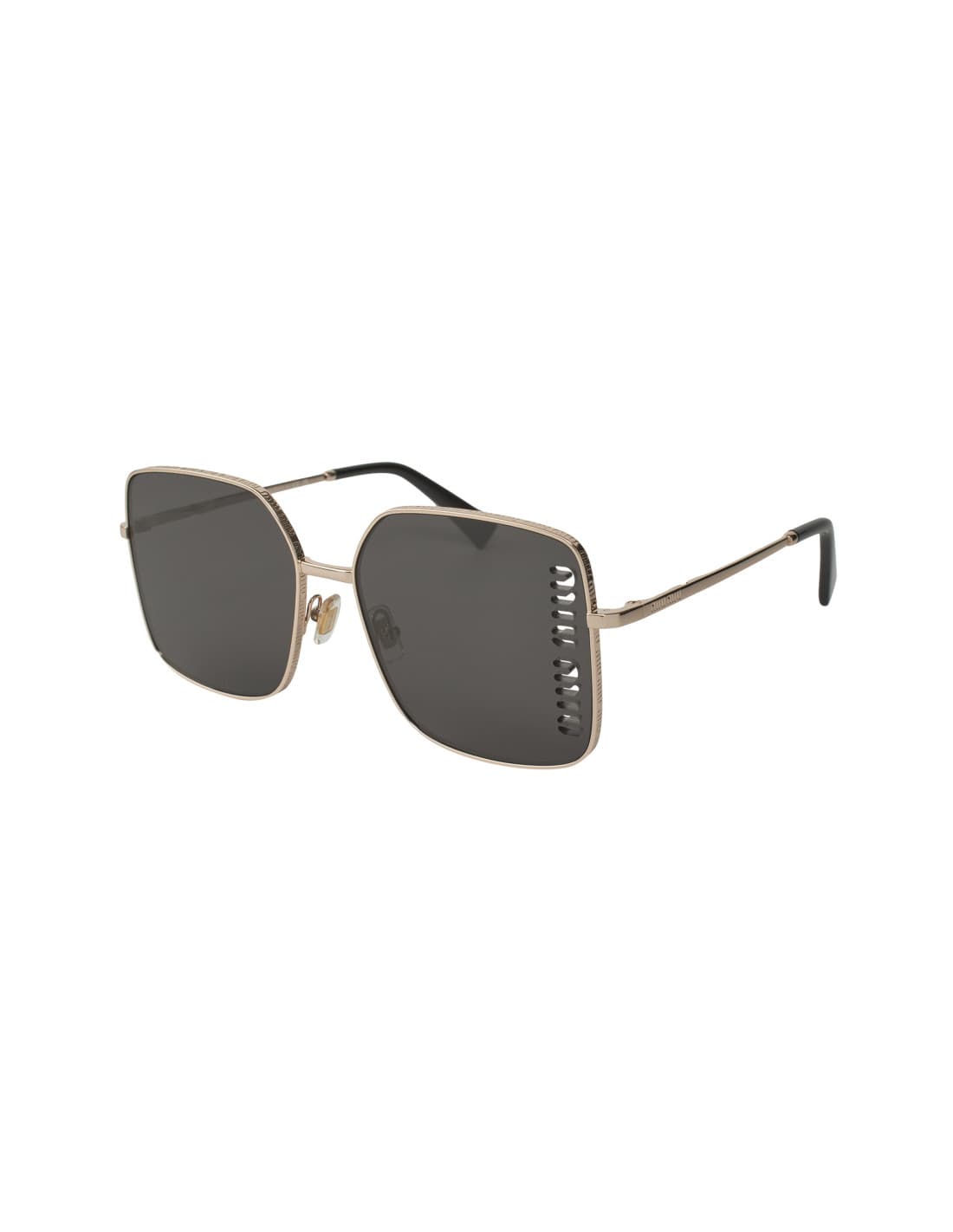 Miu Miu 5s0 Square Shape Black Silver MU 51YS ZVN