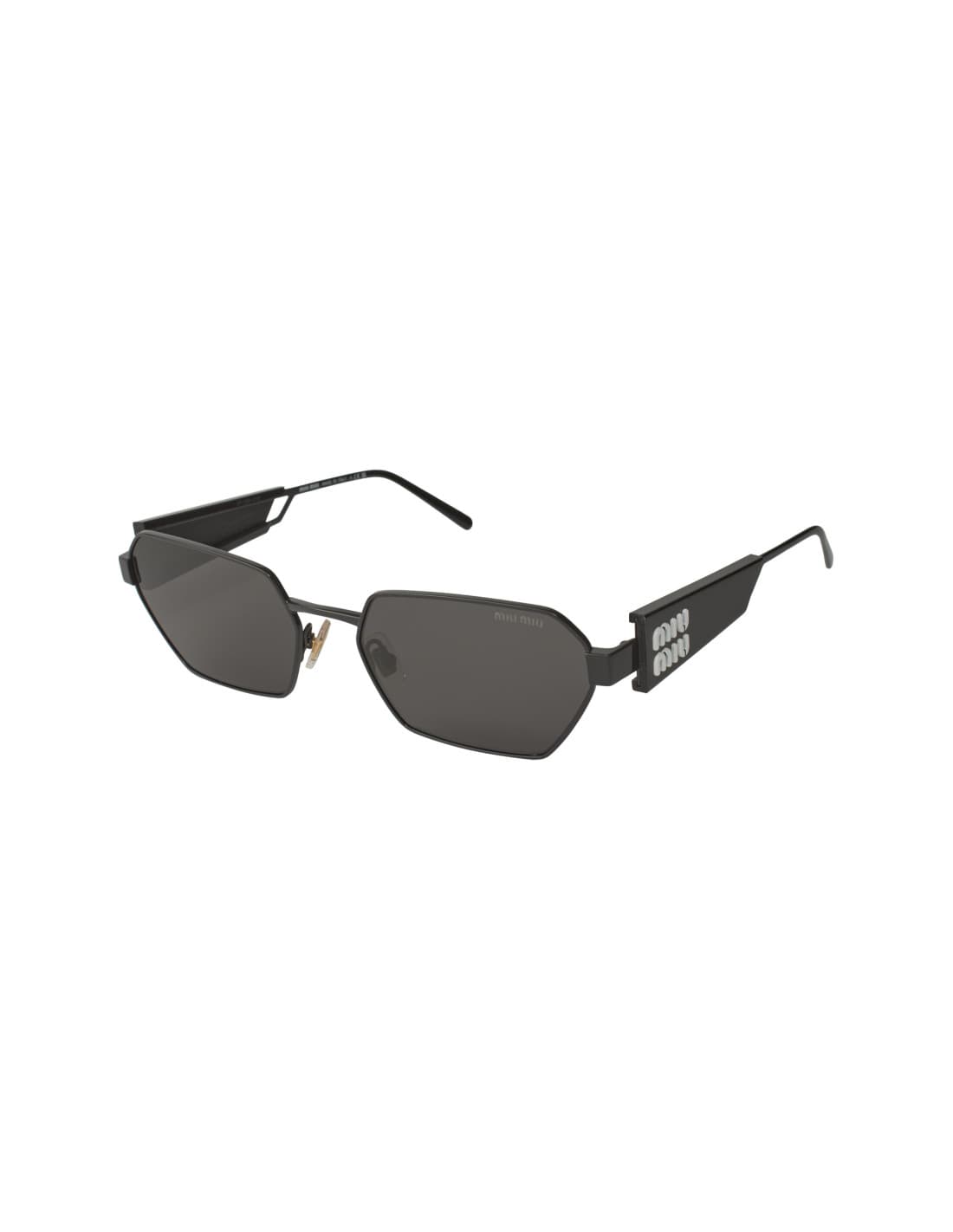 Miu Miu 5s0 Square Shape Black White MU 53WS 1AB