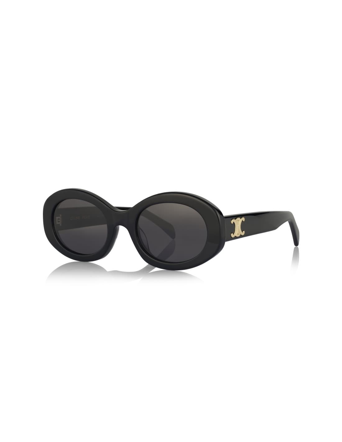 Celine Oval Shape Negro Dorado CL40194U 5201A