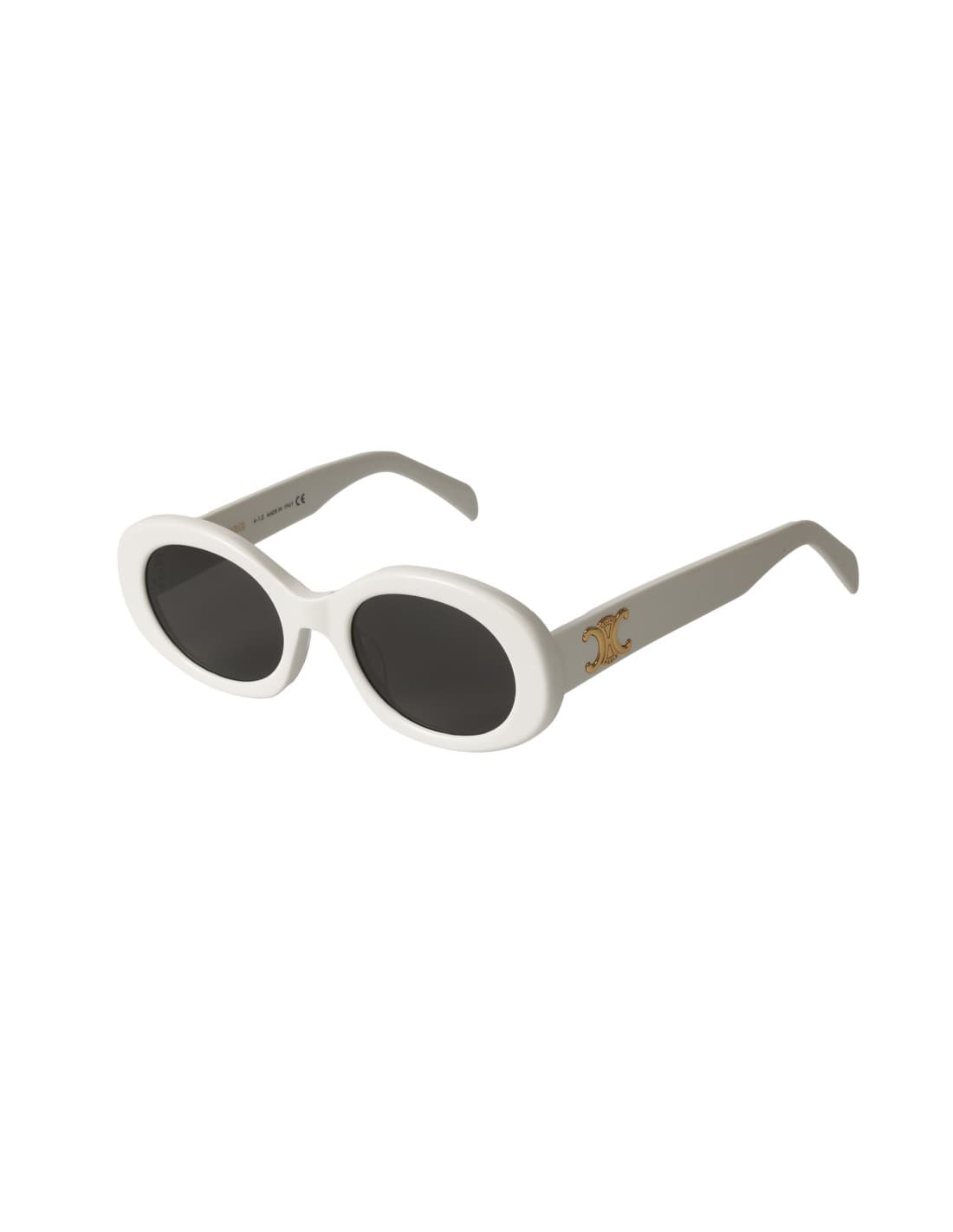 Celine Oval Shape Blanco Dorado CL40194U 5225A