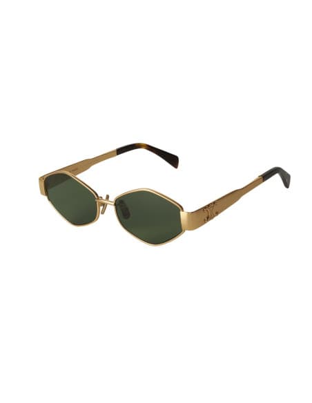Celine Geometric Shape Gold Black CL40254U 30N