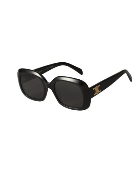 Celine Oval Square Shape Black Gold CL40262U 01A