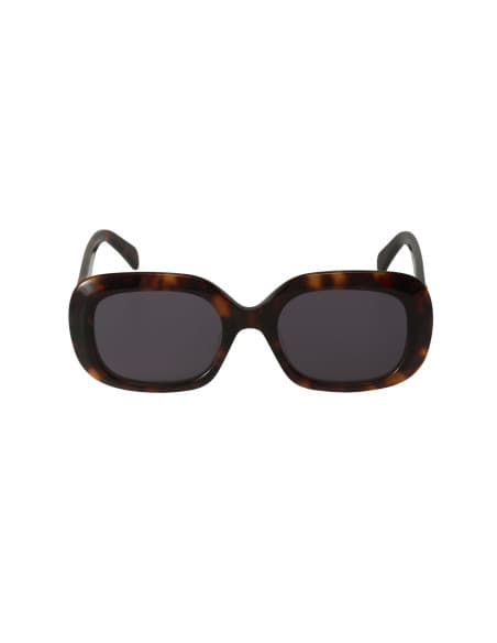 Celine Oval Square Shape Tortoise Gold CL40262U 52A